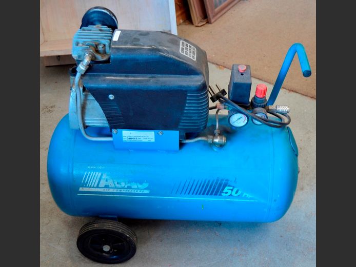 ABAC 50HP AIR COMPRESSOR [Switches on, untested further]
