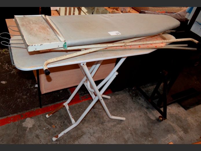 LOT: 3 x IRONING BOARDS