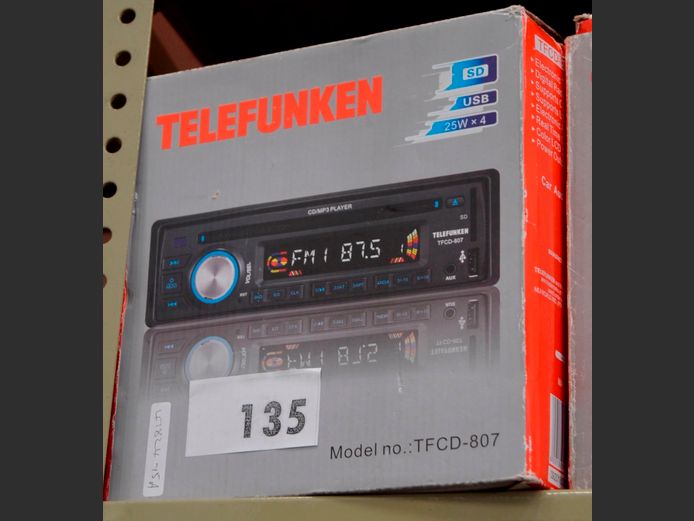 TELEFUNKEN CAR CD/MP3 PLAYER [Untested]