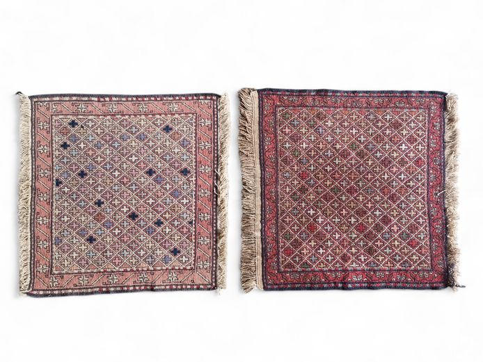 Vintage Small Hand-Knotted Oriental Rugs