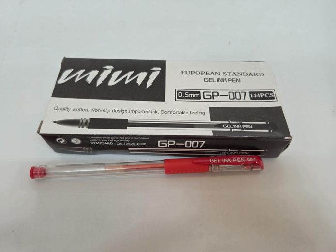Red Gel Ink Pens Lot