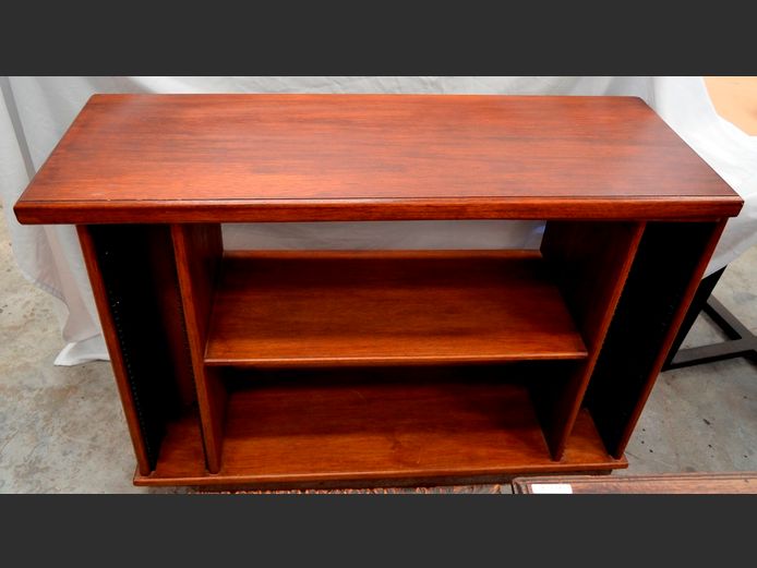 MERANTI 2-TIER TV STAND, 121 x 43 x 87cm