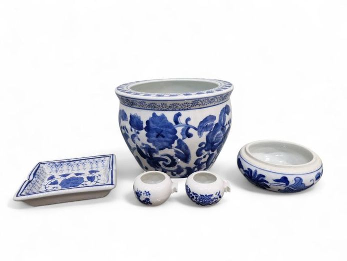 Genuine Ming Blue Ceramics