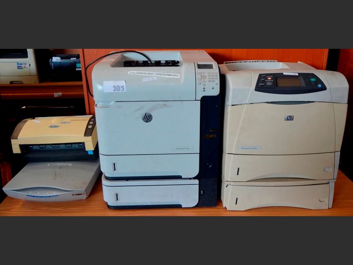 LOT: 2 x HP PRINTERS, SCANNER, etc [Untested]