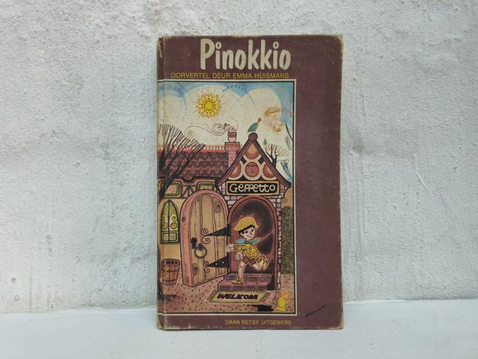 Pinokkio Children's Book by Emma Huismans (1979)
