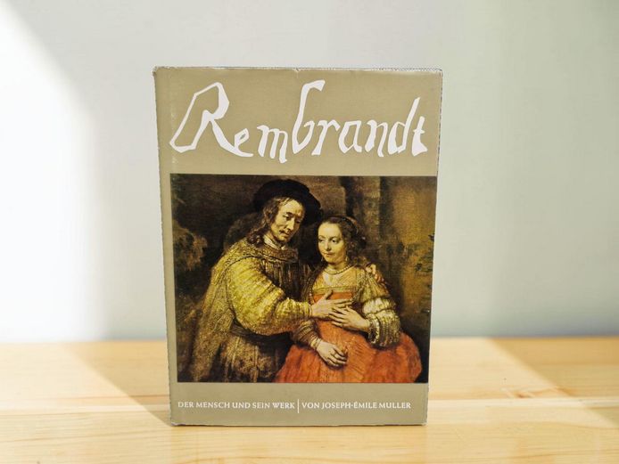 Rembrandt Vintage German Art Book by Art Historian Joseph-Émile Muller