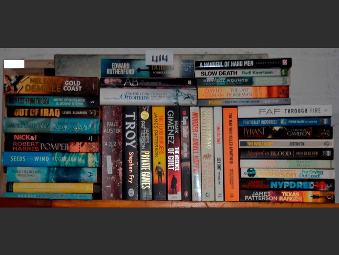 NOVELS: ROBERT HARRIS, JUSTIN FOX, JAMES PATTERSON, etc