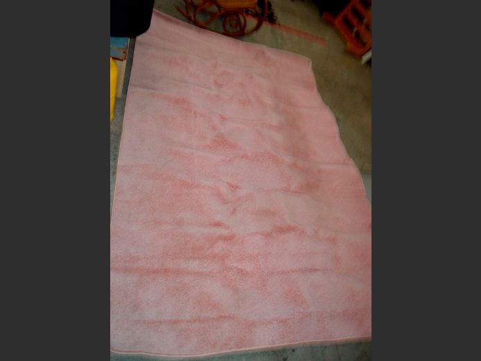 PINK CARPET, 295 x 200cm [Marks in places]
