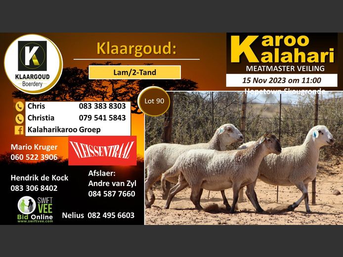 CP 90 A | KLAARGOUD BOERDERY
