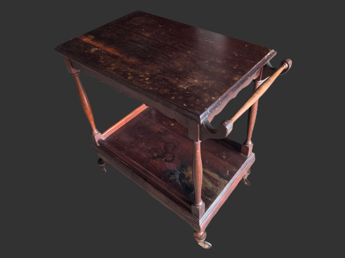 IMBUIA TEA TROLLEY