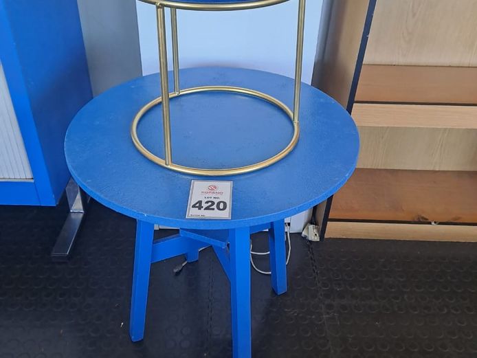 Small table and stool