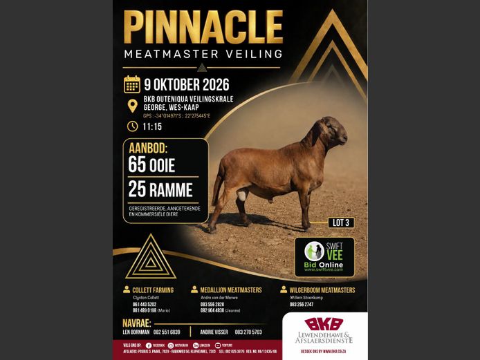 PINNACLE MEATMASTER VEILING