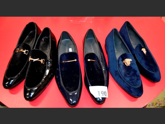 LOT 3 x PAIRS MEN'S SHOES: 2 x OLD PHOTO & ANOTHER[ Size 9]