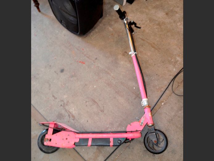 PINK PUSH SCOOTER