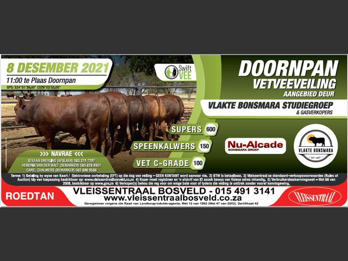 Commercial Animals | Tian Kruger Boerdery