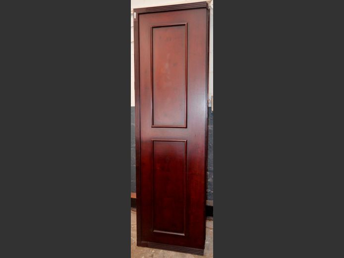MAHOGANY WALL MOUNT KING SIZE HEADBOARD