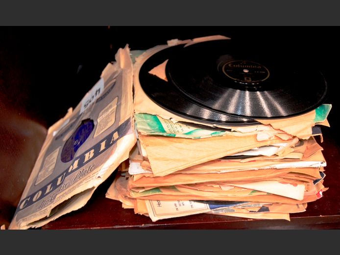 COLLECTION 78 RPM RECORDS