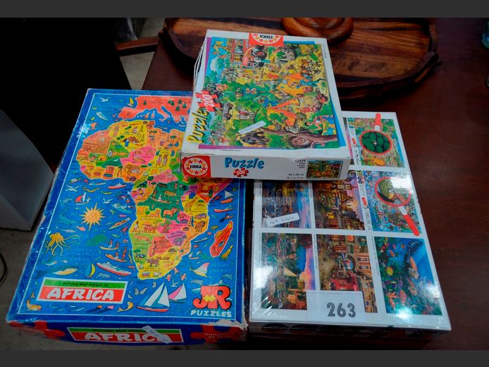 LOT: 3 x PUZZLES [Unchecked]