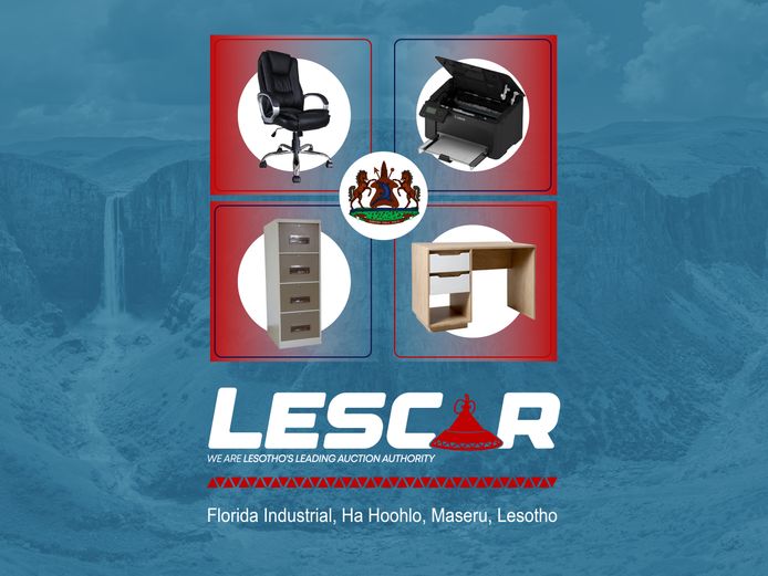 Government Of Lesotho Office Furniture and Equipment Timed Online Auction