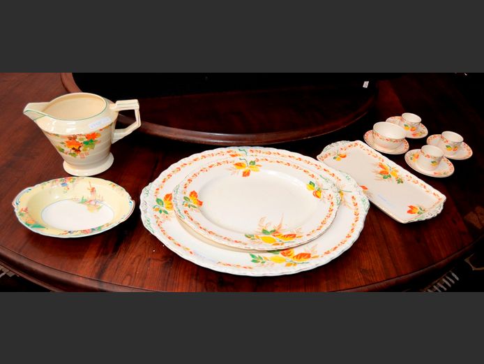 GRINDLEY JUG, PLATTERS, etc