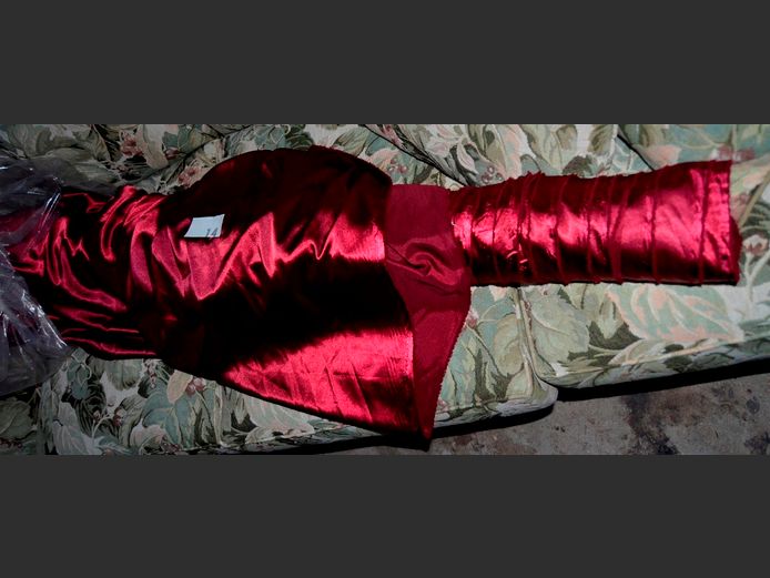 ROLL DEEP RED FABRIC