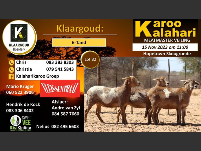 CP 82 D | KLAARGOUD BOERDERY