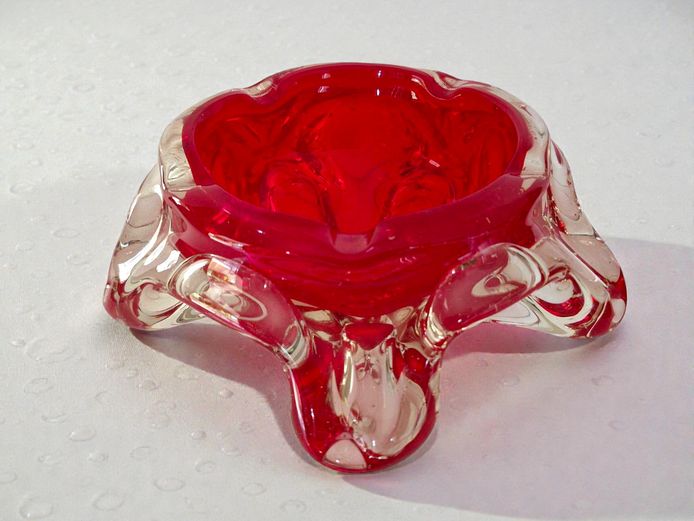 Mid-Century Josef Hospodka Czechoslovakia Art Glass