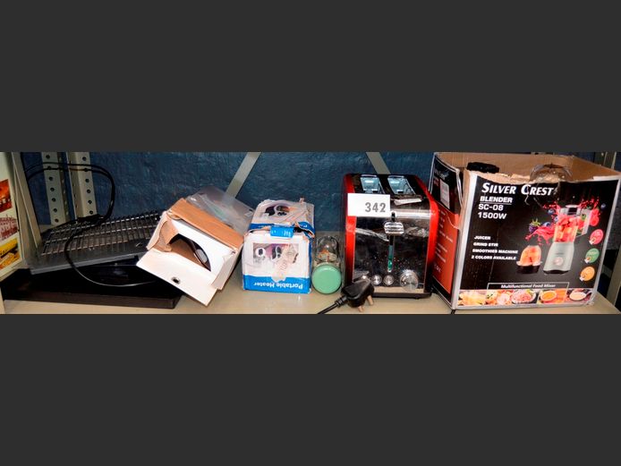 SILVER CREST BLENDER/GRINDER, RUSSELL HOBBS TOASTER, etc [Faulty]