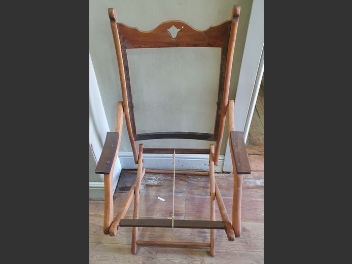 BLACKWOOD FOLDING CHAIR FRAME