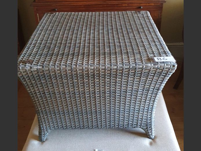 All Weather Wicker Side Table