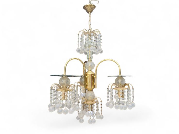 Classic French Style Faux Crystal Chandelier