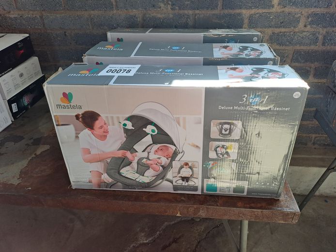 MASTELA 3IN1 DELUXE MULTI FUNCTIONAL BASSINET 