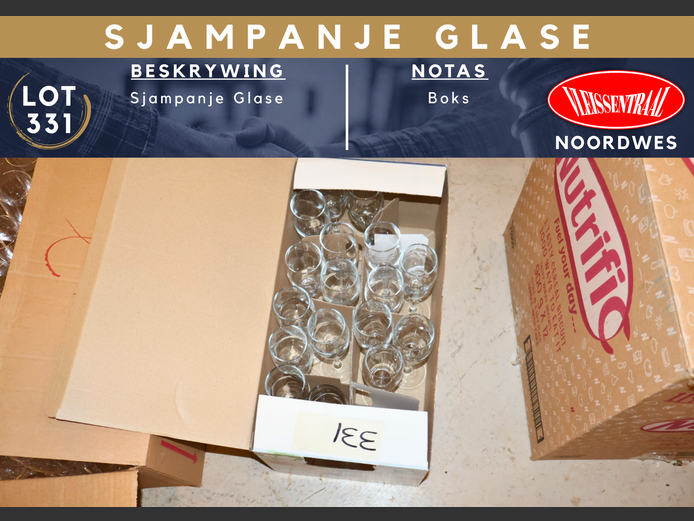 SJAMPANJE GLASE