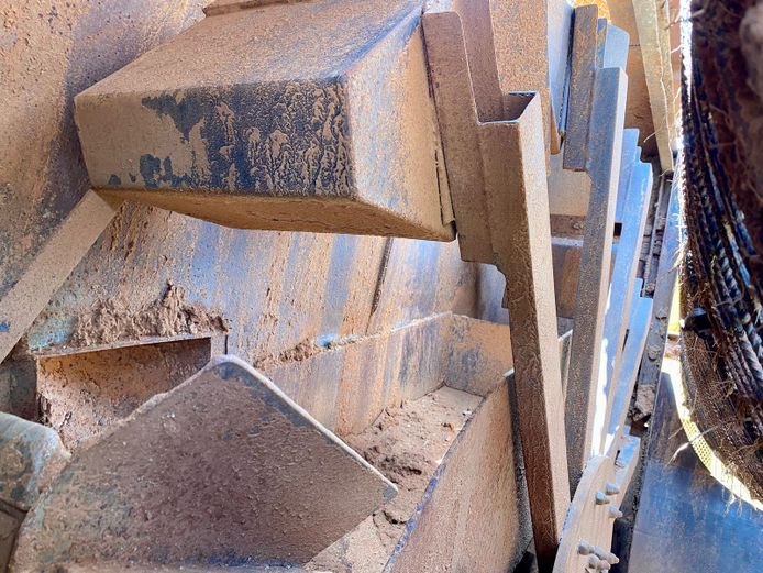 16 voet pan met conveyer