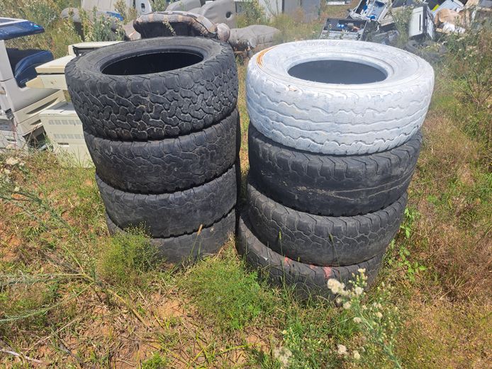 Assorted tires