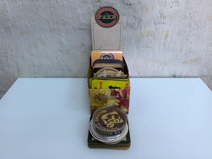 Vintage Multi-Brand Beer and Souvenir Coaster Collection