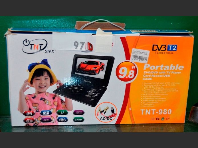 TNT START PORTABLE DVD PLAYER [Faulty]