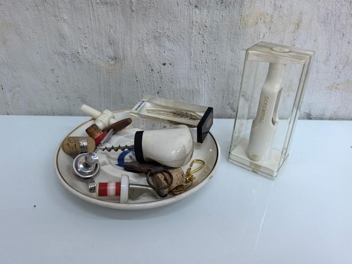 Barware Collection Featuring "Screwpull" Corkscrew & Wine Accessories