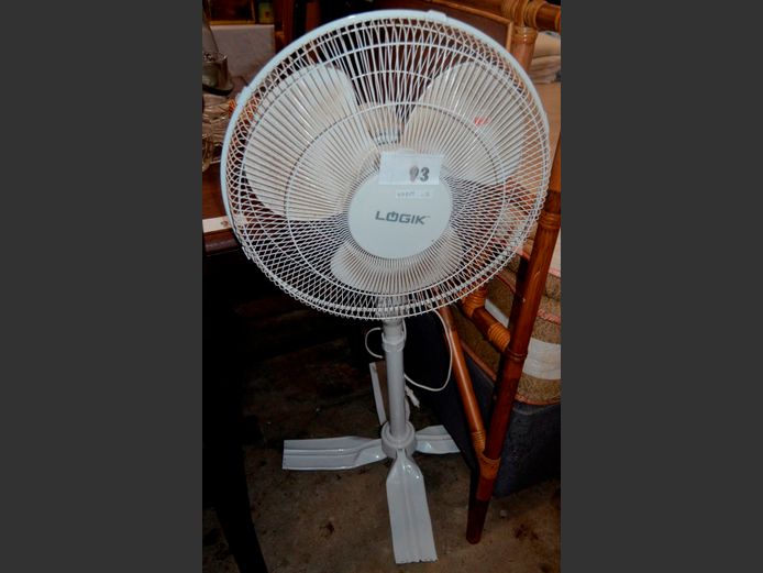 LOGIK PEDESTAL FAN [Switches on, untested further]
