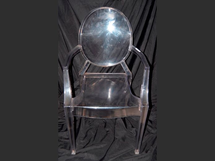 "GHOST" ARMCHAIR [Some damage]