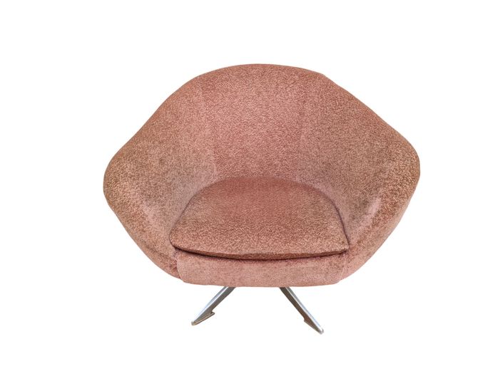 Mid-Century Modern Style Swivel Tub Chair