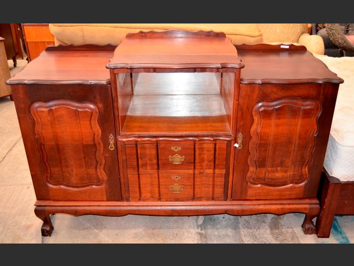 IMBUIA 2-OOR, 2-DRAWER SIDEBOARD, 132 x 52 x 102cm