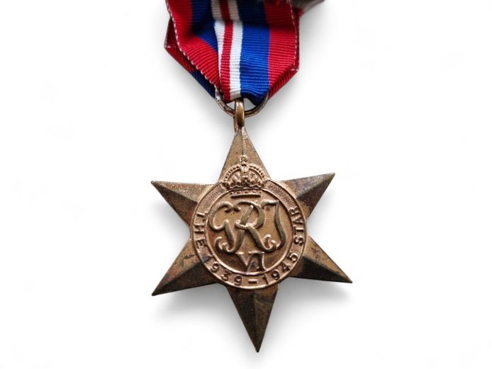 World War II Star Shaped Campaign Medal
