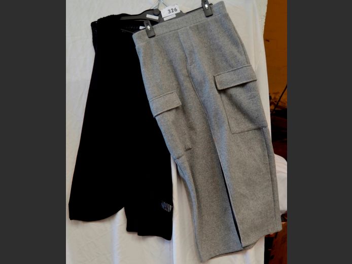 LOT: MANGO SKIRT & ZARA TOP