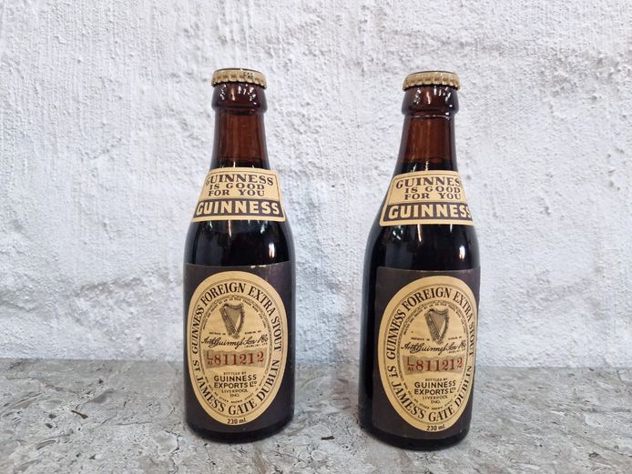 Antique Guinness "Is Good For You" Stout Bottles – 230ml Export Liverpool Edition