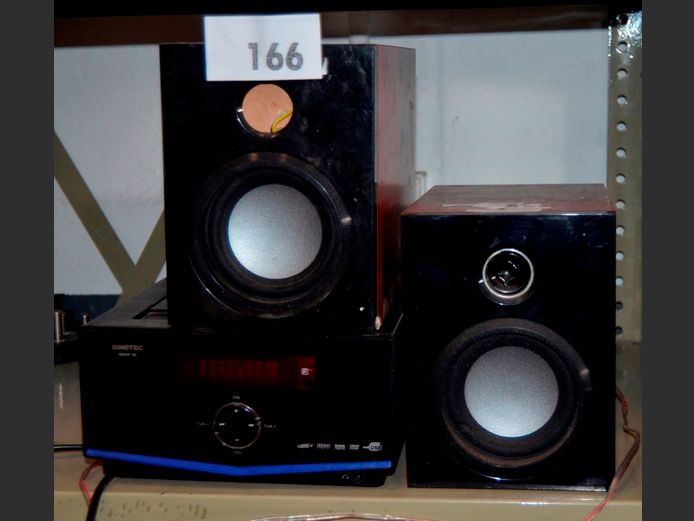 SINOTECH RADIO WITH PAIR SPEAKERS, etc [Faulty]