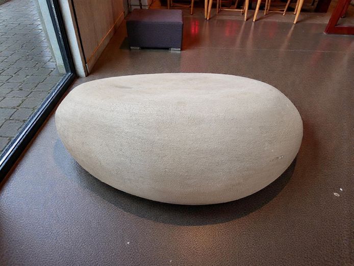 Indoor/Outdoor Faux Cement Fiberglass Stool or Table