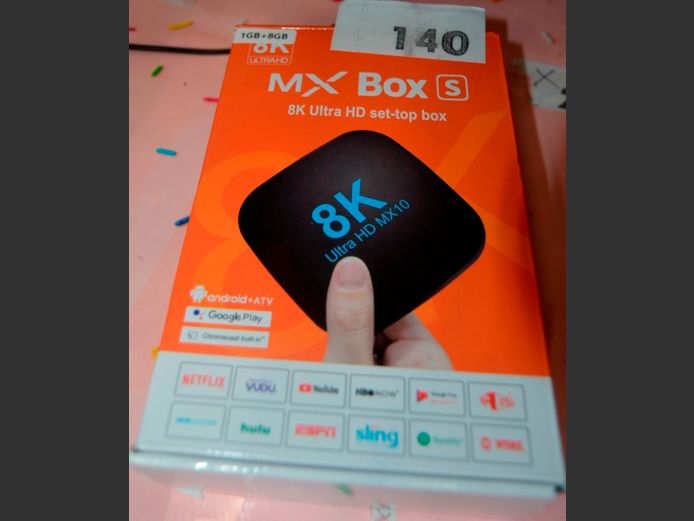 MX 8K ULTRA HD TV BOX [Untested]