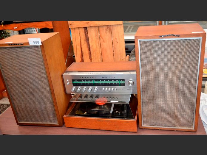 TEMPEST STEREO MASTER HI-FI WITH PAIR SPEAKERS [Faulty]