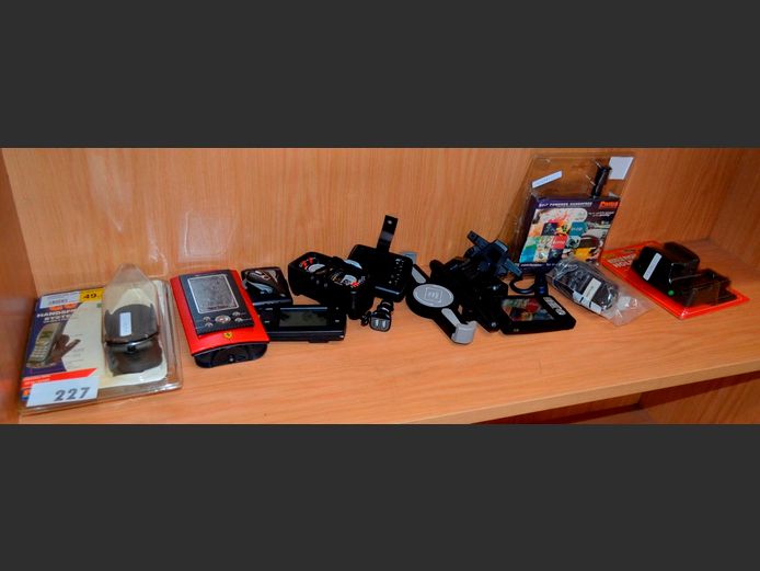 FERRARI WEATHER STATION, NAVMAN GPS, HANDS FREE CAR KIT, etc [Untested]